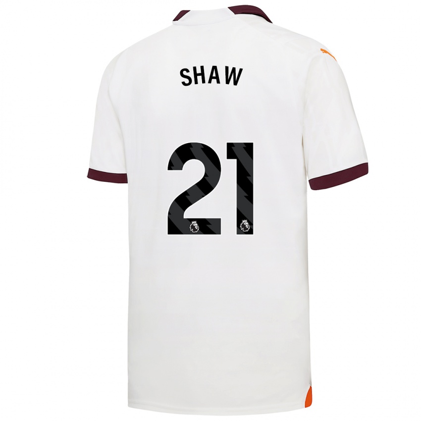 Damen Khadija Shaw #21 Weiß Auswärtstrikot Trikot 2023/24 T-Shirt Schweiz