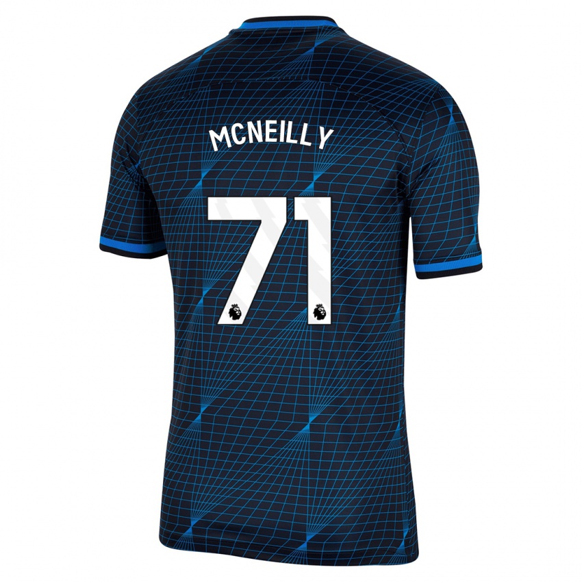 Damen Donnell Mcneilly #71 Dunkelblau Auswärtstrikot Trikot 2023/24 T-Shirt Schweiz