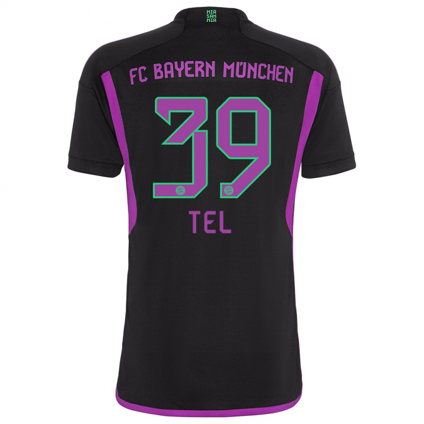 Damen Mathys Tel #39 Schwarz Auswärtstrikot Trikot 2023/24 T-Shirt Schweiz