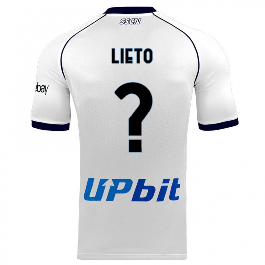 Damen Angelo Lieto #0 Weiß Auswärtstrikot Trikot 2023/24 T-Shirt Schweiz