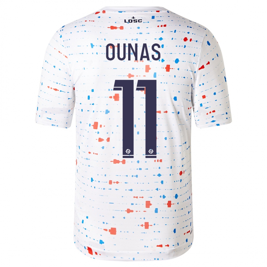 Damen Adam Ounas #11 Weiß Auswärtstrikot Trikot 2023/24 T-Shirt Schweiz