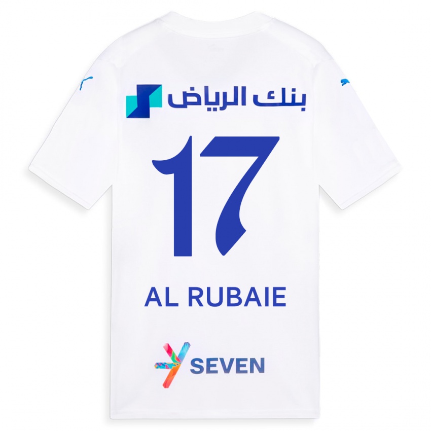 Femme Maillot Mohammed Al-Rubaie #17 Blanc Tenues Extérieur 2023/24 T-Shirt Suisse