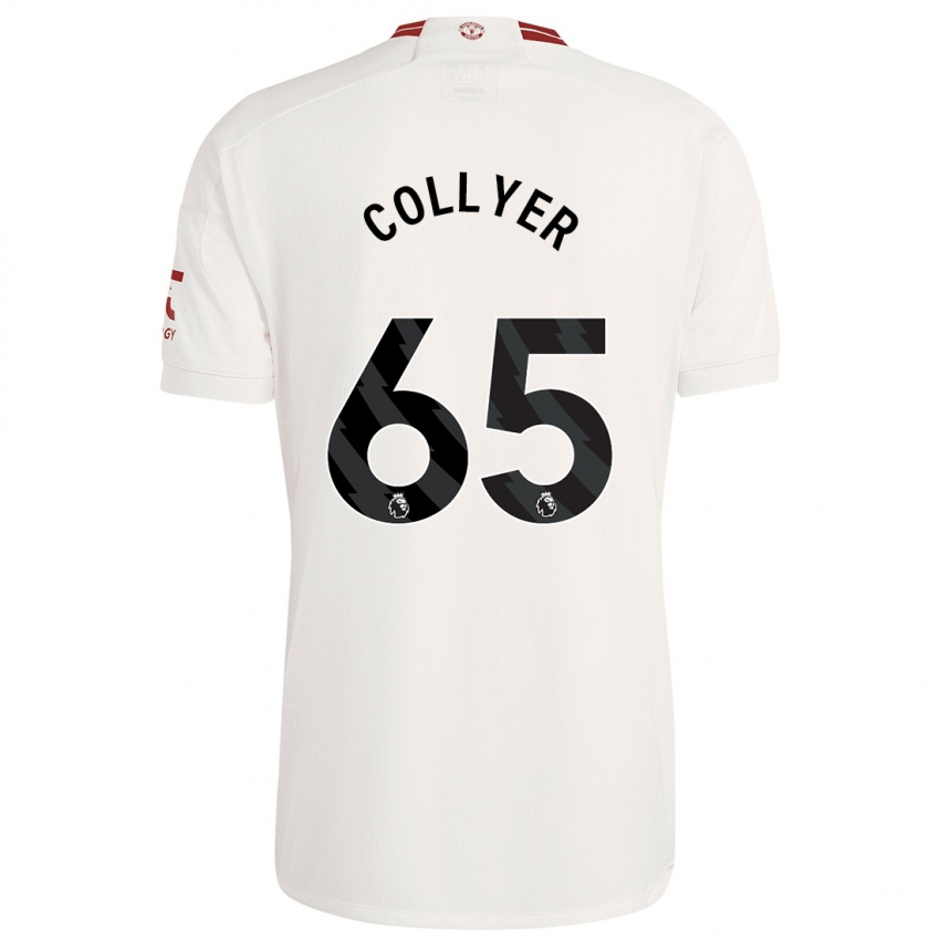 Damen Toby Collyer #65 Weiß Ausweichtrikot Trikot 2023/24 T-Shirt Schweiz