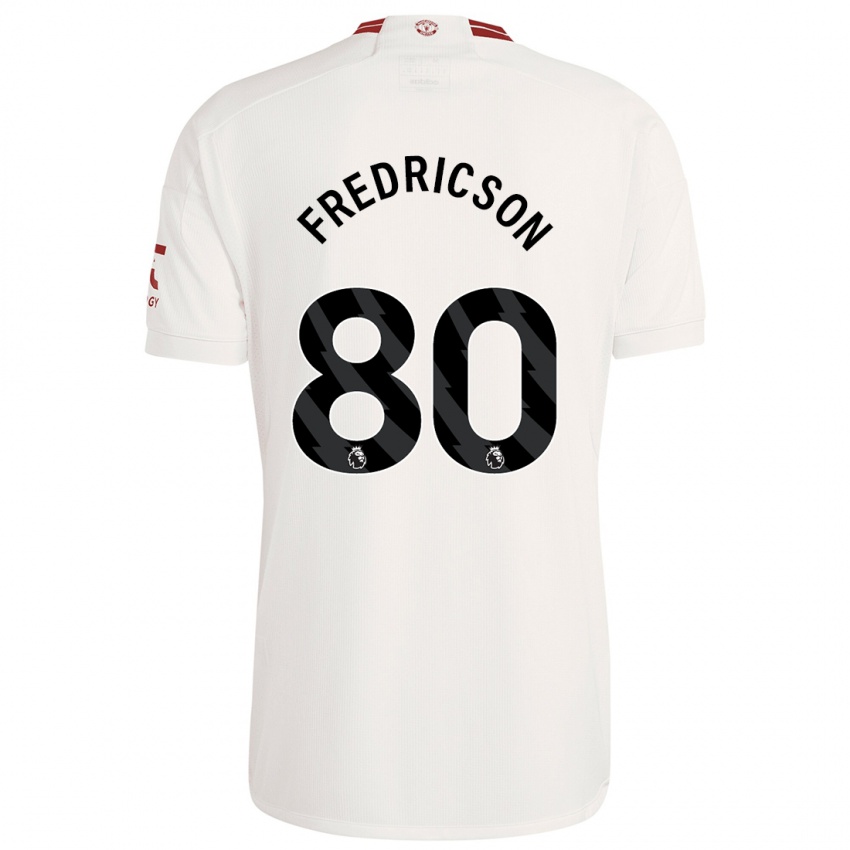 Damen Tyler Fredricson #80 Weiß Ausweichtrikot Trikot 2023/24 T-Shirt Schweiz