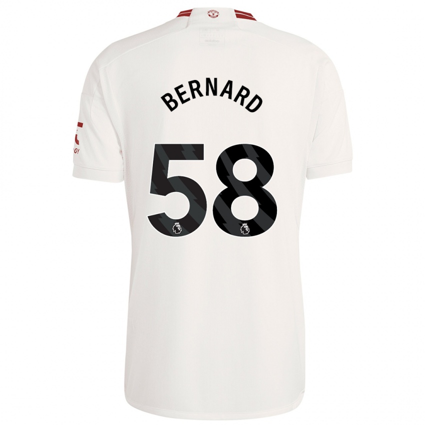 Damen Bernard #58 Weiß Ausweichtrikot Trikot 2023/24 T-Shirt Schweiz