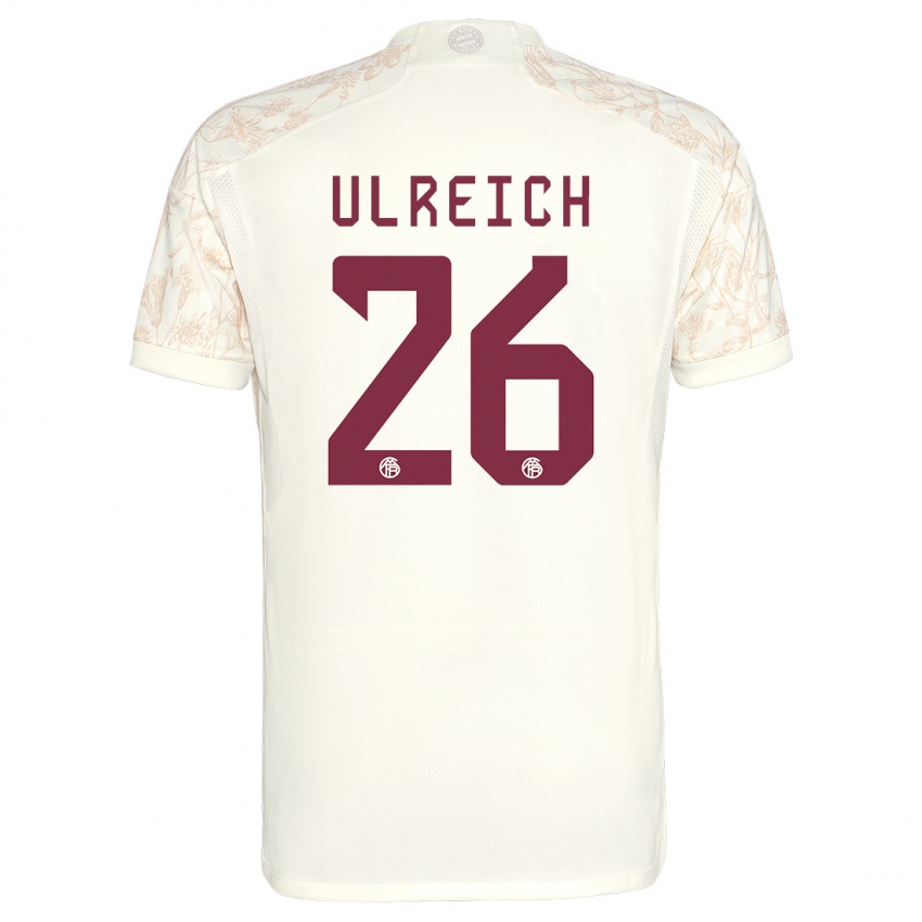 Damen Sven Ulreich #26 Cremefarben Ausweichtrikot Trikot 2023/24 T-Shirt Schweiz
