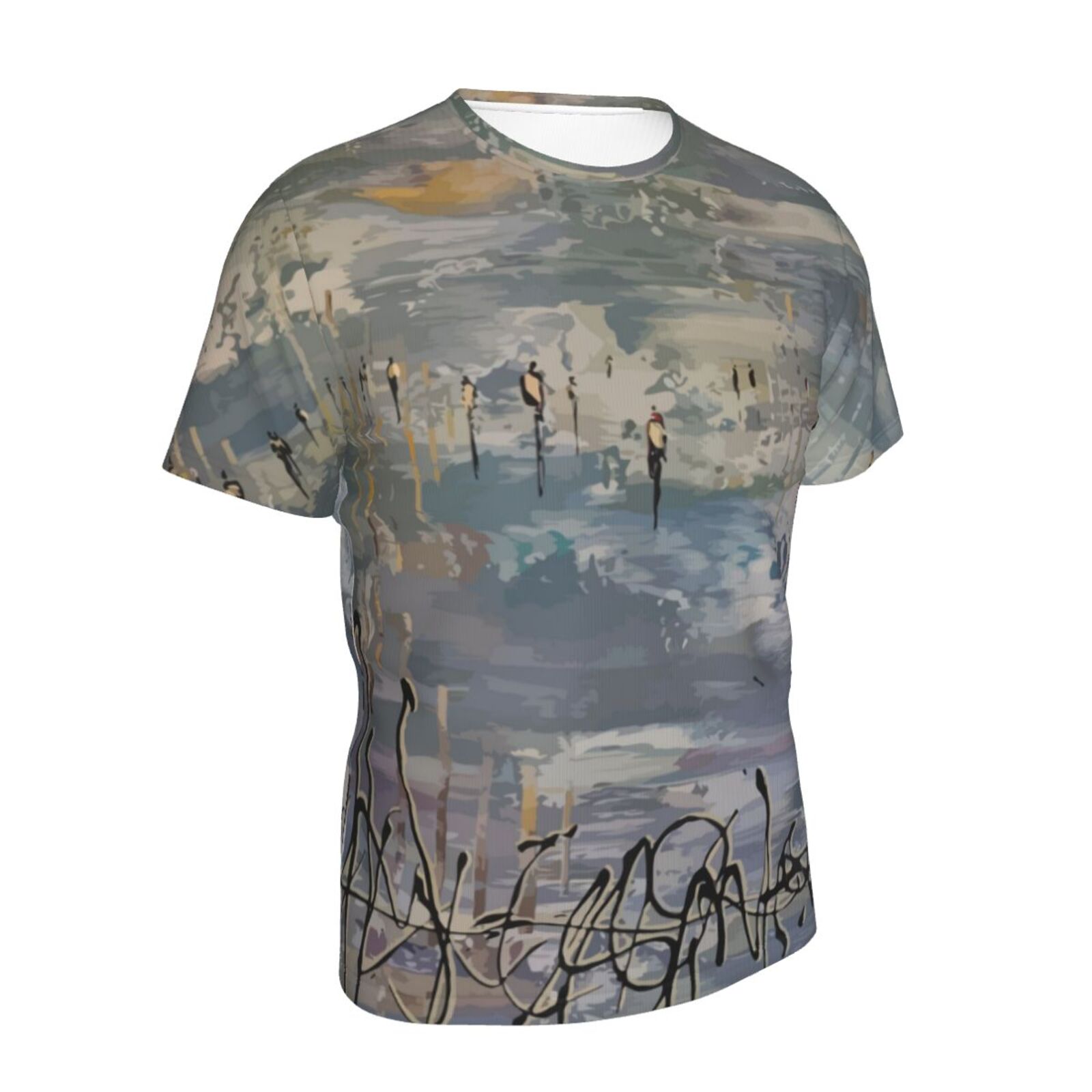 T-shirt Suisse Classique Talk To The Clouds Painting Elements