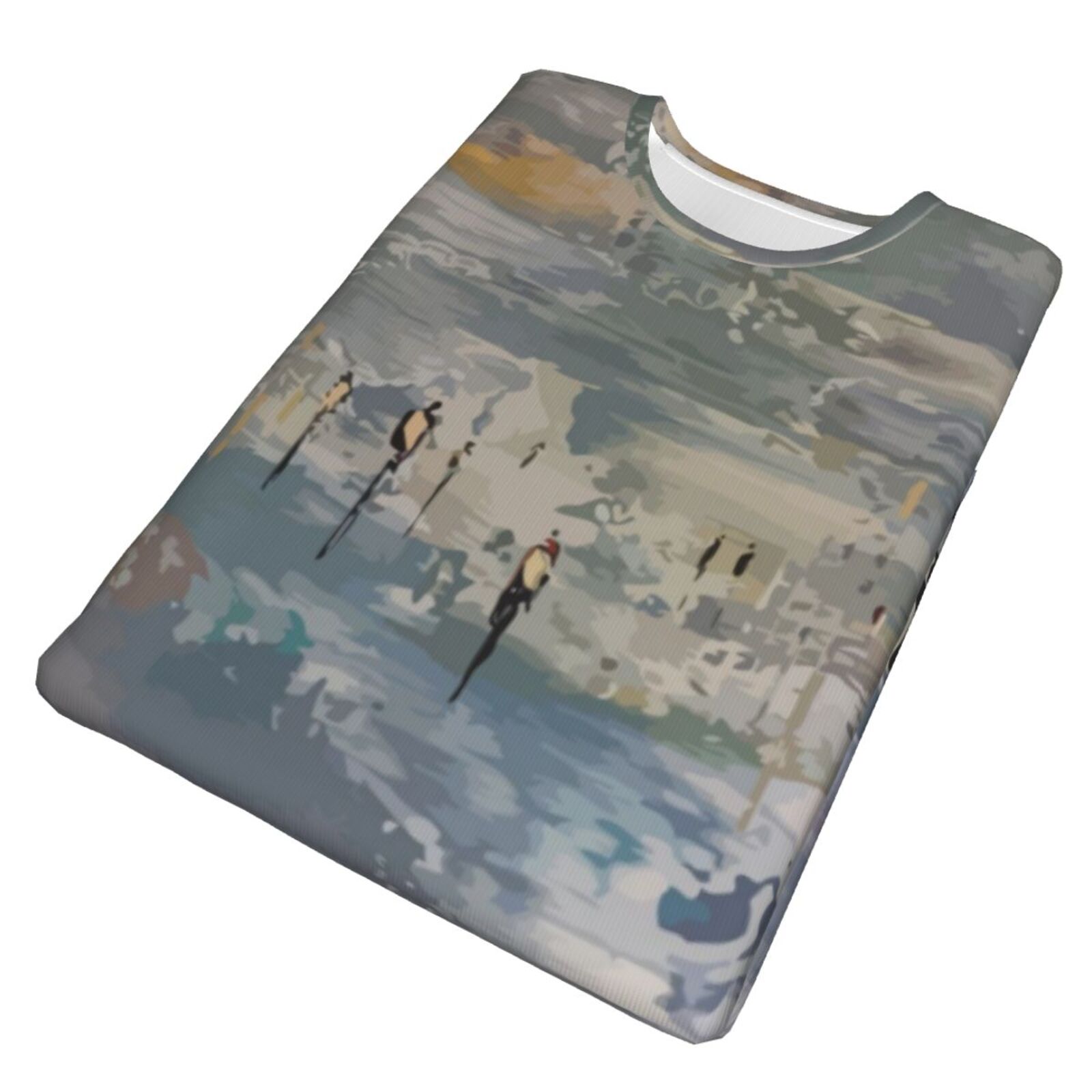 T-shirt Suisse Classique Talk To The Clouds Painting Elements